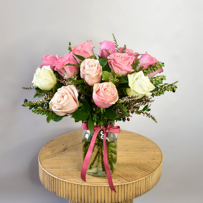 Rosy Posy Jar
