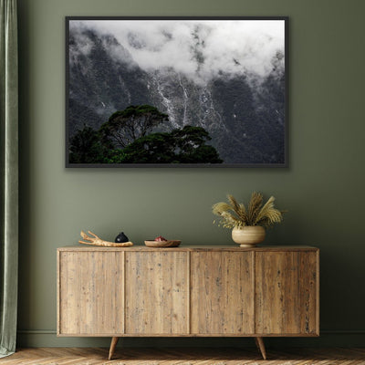 Aspiring  - Framed Print on Canvas