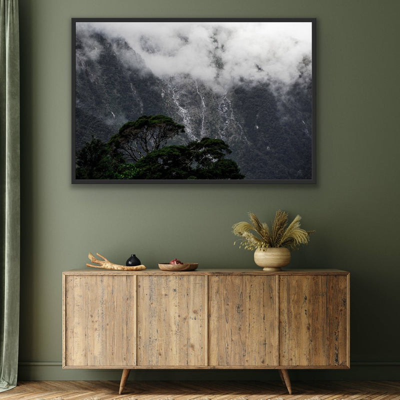Aspiring  - Framed Print on Canvas