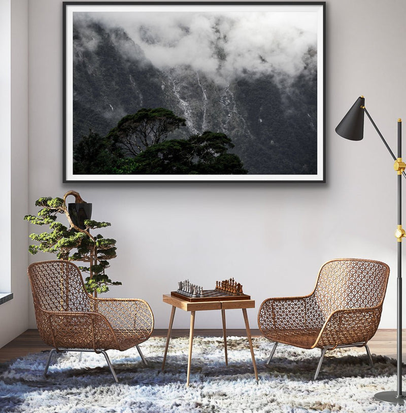 Aspiring  - Framed Print on Canvas