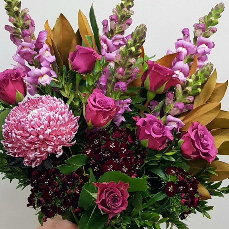 Rose is a pink and red inspired bouquet of seasonal flowers from the best florist in Ashburton, Victoria.  The Branche delivers flowers to Malvern, Malvern East, Ashwood, Camberwell, Glen Iris, Toorak, Ashwood, Burwood, Carnegie, Glen Huntly, Hughesdale, Kooyong, and Oakleigh. 
