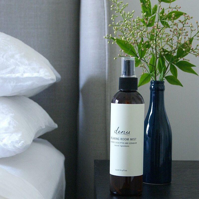 Relaxing pure essential oil blend of lavender to assist with peaceful sleep and eucalyptus, rosemary, lemon and geranium to clear your mind and open your airways. Make a new space your own, refresh the space you are in, or to brighten a room while traveling.  Spray several times above your pillow at bedtime and couple with stress relieving breathing exercises.