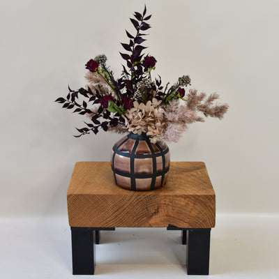 Dried Flower Arrangement in Linea Vase