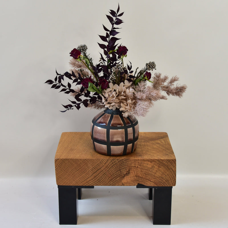 Dried Flower Arrangement in Linea Vase