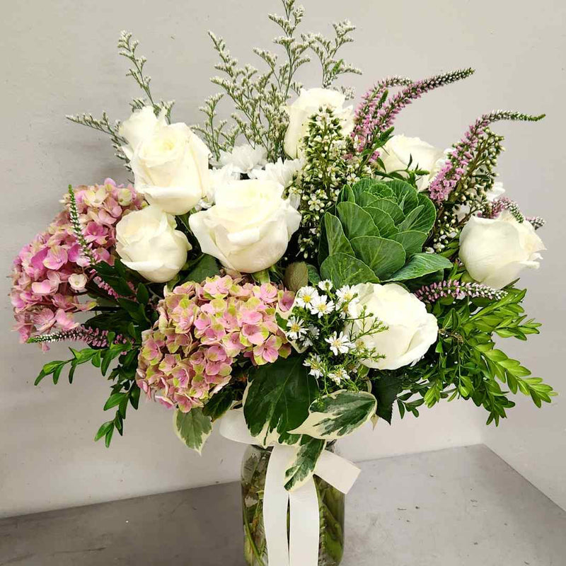 Popular Posy Jar - Seasonal Blooms