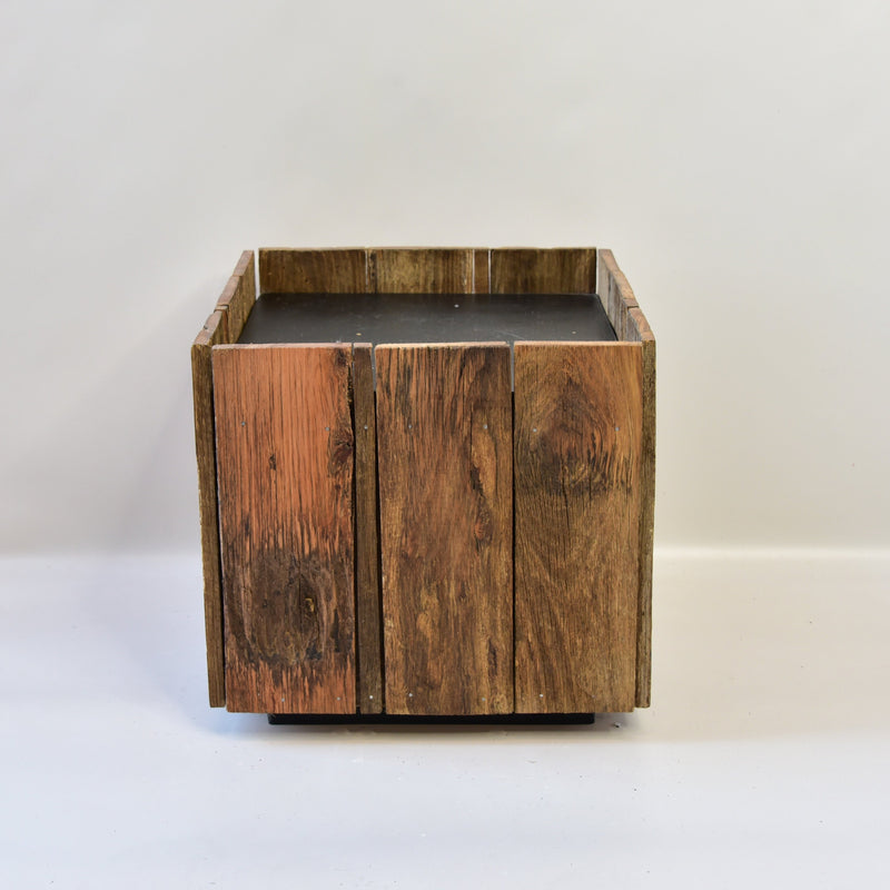 Reclaimed Timber Cube